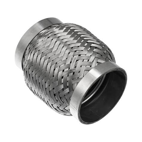 Unique Bargains 2.5"x4" Car Exhaust Flexible Pipe Tubing Universal ...