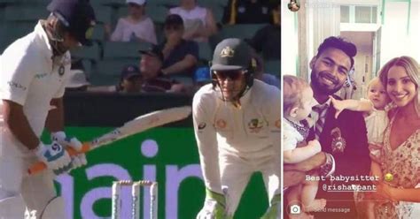 Rishabh Pant 'babysits' Tim Paine's Kids; Paine's wife calls him the ...