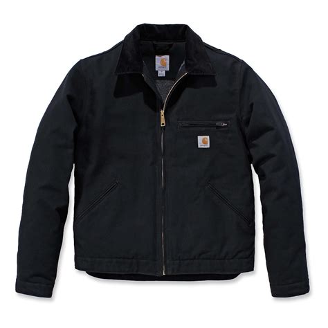 Carhartt Men's Work Jacket Duck Detroit | Fruugo UK