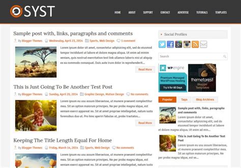 Image result for Simple Blogger Tem