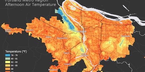 Oregon counties release heat map data to help prepare for summer weather