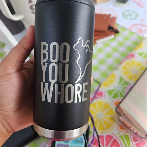 Boo You Whore - Mean Girls Inspired Stainless Cups - Fun Halloween Cup ...