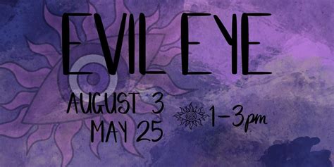 About the Evil Eye - Workshop and History Experience, Bohemian House ...