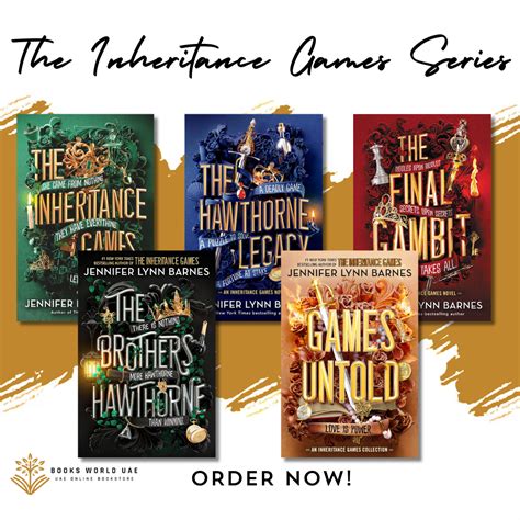 The Inheritance Games Series by Jennifer Lynn Barnes – Books World UAE