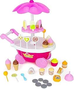 Buy TOYSCAPE Sweet Cart | 39 Pcs Ice Cream Toy Cart Play Set for Kids ...