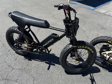 MacFox X7 Teenager Fat Tire Electric Moto Bike – Bikecraze | Bike Shop