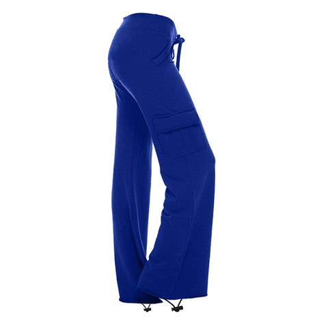 UPPADA Deal of Day Womens Bootcut Yoga Pants with Cargo Pockets ...