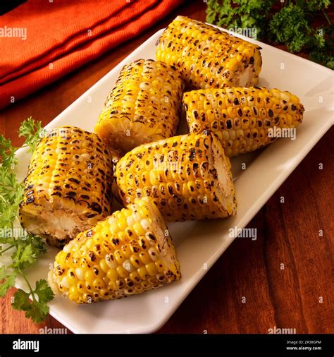Roasted sweet corn hi-res stock photography and images - Alamy