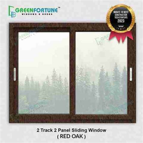 GreenFortune UPVC Sliding Window-Red Exterior Window Shutter Price in ...