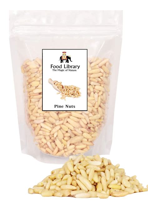 Food Library Afghan Pine Nuts Without Shell - Chilgoja (200 g) : Amazon ...