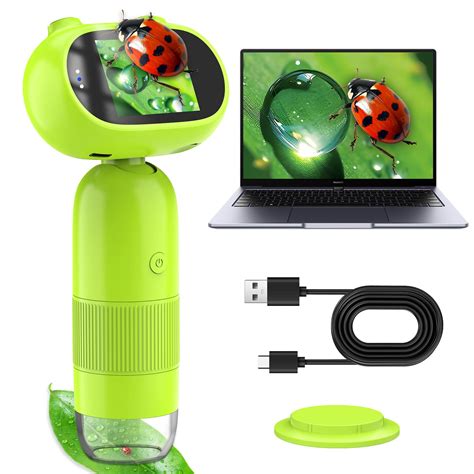 Outact 1000x Handheld Digital Microscope For Kids 2 0 Screen ...