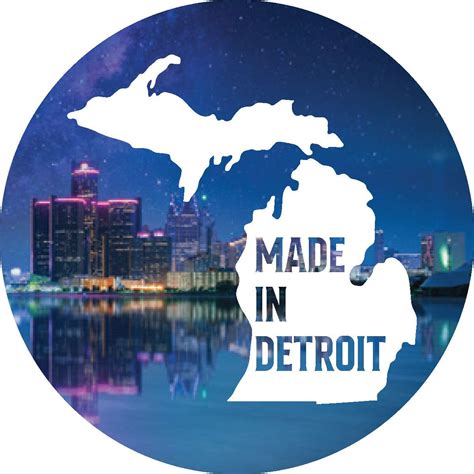 Made in Detroit Label - Argent Tape & Label