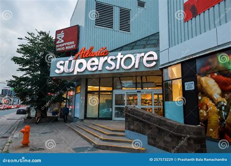 Loblaws Atlantic Superstore Front. Canadian Supermarket Retail Chain ...