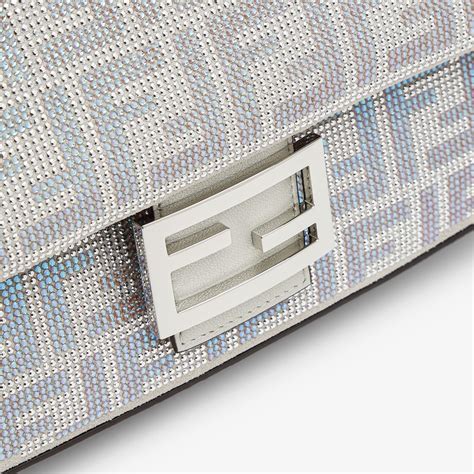 Baguette 亮片或水晶 白色 | Fendi