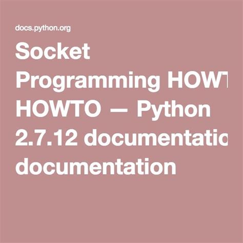 What Is Socket Programming 的图像结果