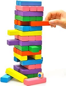 Luvis Grace Color Ful Zinga Blocks - Staking Tower For Wooden Block ...