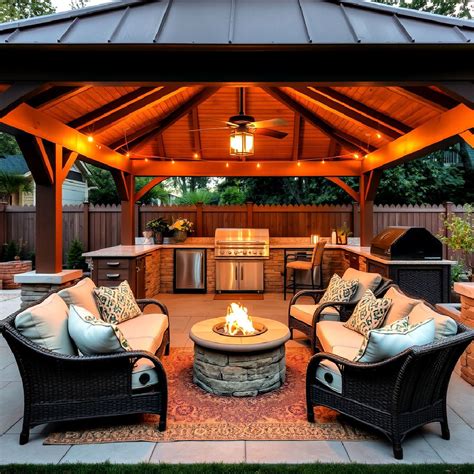 25 Outdoor Kitchen Gazebo Design Ideas You’ll Love