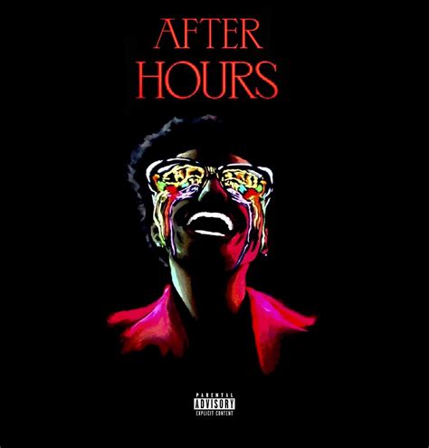 After Hours - The Weeknd : fakealbumcovers