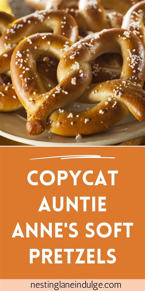 Copycat Auntie Anne's Soft Pretzels Recipe. Perfect for snack time or a ...