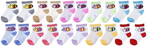 Buy Aarushi Vijkan Soft Ankle Cotton Unisex Socks for kids Pack of 10 ...