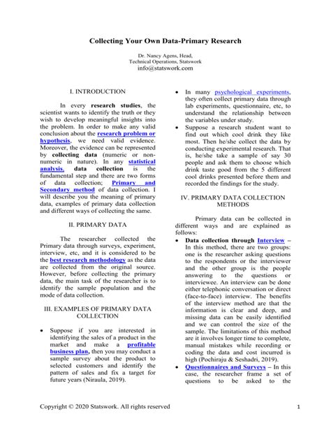 Primary Data Collection 的图像结果