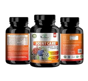 Joint Care Capsules, 60 Count, Relieves Joint Discomfort, Improves ...
