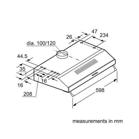 Máy hút mùi âm tủ Bosch DHU635HB » MEEG - Hệ thống phân phối thiết bị ...