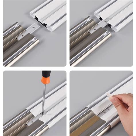 Heavy Duty Curtains Rails Double Row Ceiling Curtain Track Ceiling ...