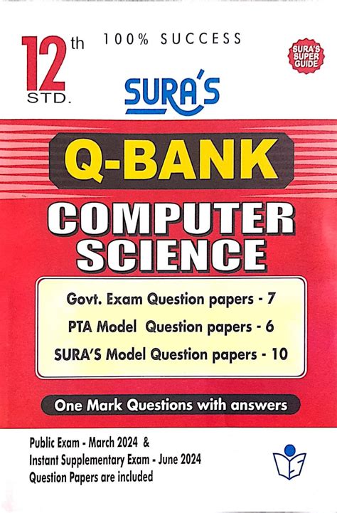 Routemybook - Buy 12th Sura Computer Science Question Bank [2024] by ...