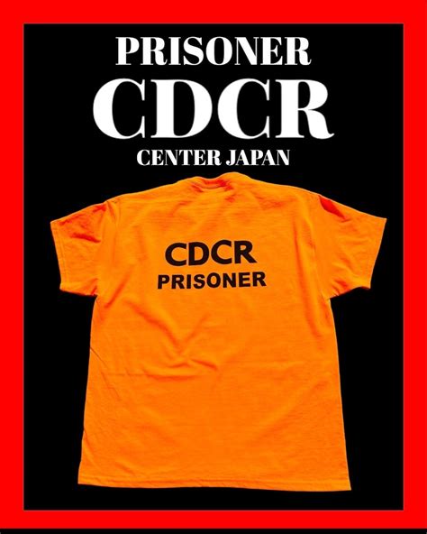 CDCR PRISONER T-SHIRT | Center Japan Market