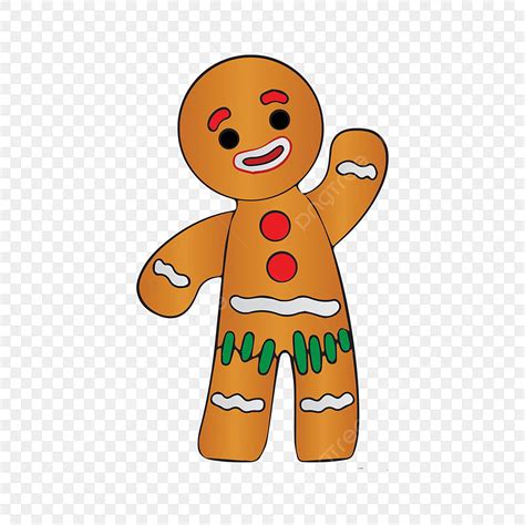 Gingerbread Man Clipart