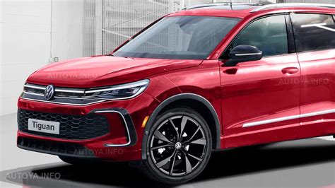 2024 VW Tiguan Mk3 Digitally Announced With Rich Color Palette, Inside and Out - autoevolution