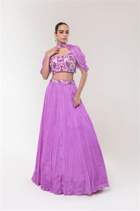 LILAC LEHENGA SET – LIBAS CAFE