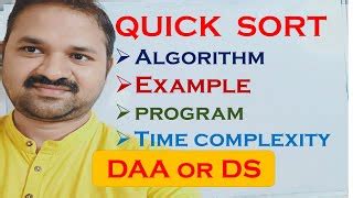 Image result for Quick Sort Algorithm Example Excel