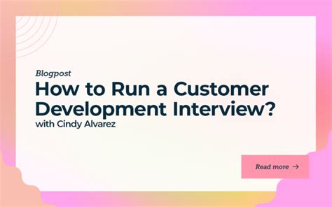 Customer Development Interview 的图像结果
