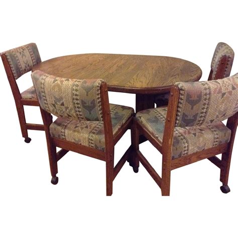 Dining Table Rolling Chairs at Kimberly Mayer blog