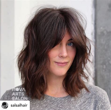 15+ Beautiful Shoulder Length Shaggy Hairstyles For Thick Hair
