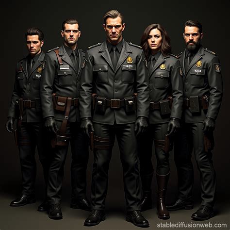 S.T.A.R.S. Resident Evil Members Group Image | Stable Diffusion Online