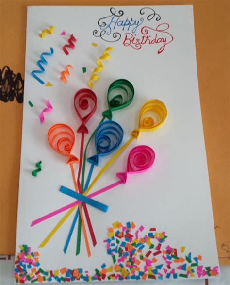 paper crafts birthday