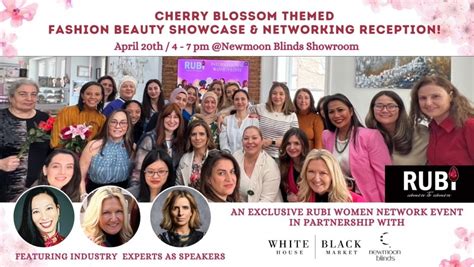 A Cherry Blossom Themed Fashion Beauty Showcase & Networking Reception ...