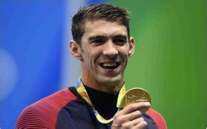 Michael Phelps Wall Poster For Room With Gloss Lamination D22 Paper ...