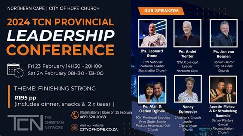 TCN Provincial Conference Northern Cape, City of Hope Christian Church ...