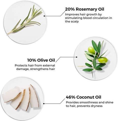 BRILLARE 20% Rosemary Oil Shots with 10% Olive Oil | Boosts Growth in 4 ...