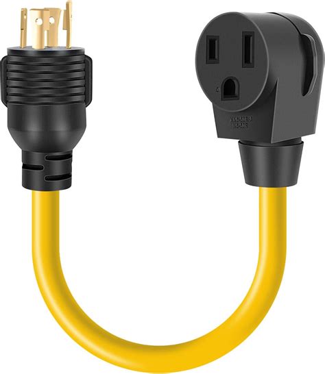 Amazon.com: ONETAK NEMA L14-30P to 10-30R 240V 30 Amp 4 Prong Twist ...