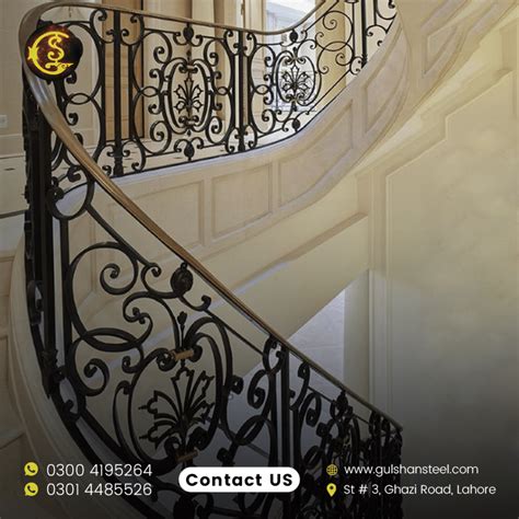 Spanish Wrought Iron Railing in Lahore - Gulshan Steels