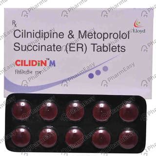 Buy Cilidin M Strip Of 15 Tablets Online at Flat 15% OFF | PharmEasy
