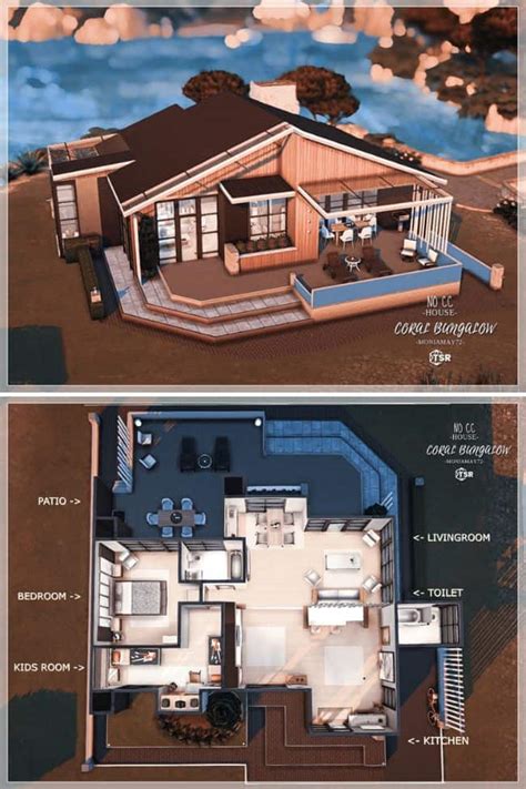 Image result for Sims 4 Modern House Build