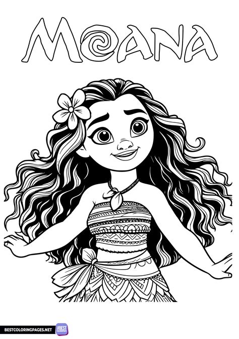 Moana Coloring Pages Printable - Free coloring pages to print