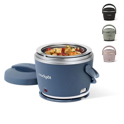 CROCK-POT - Calentador de alimentos para almuerzo de 20 onzas, lonchera ...