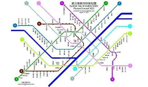 武汉十几条在建和规划地铁线路图及站点（图）-武汉房天下